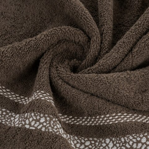 Ręcznik Tessa 30x50 brązowy frotte 500g/m2 Eurofirany Ręcznik Tessa 30x50 brązowy frotte 500g/m2 Eurofirany