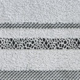 Ręcznik Tessa 30x50 srebrny frotte 500g/m2 Eurofirany