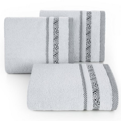 Ręcznik Tessa 30x50 srebrny frotte 500g/m2 Eurofirany Ręcznik Tessa 30x50 srebrny frotte 500g/m2 Eurofirany