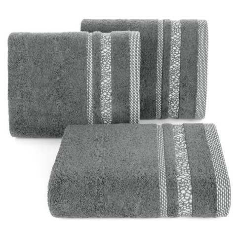 Ręcznik Tessa 30x50 stalowy frotte 500g/m2 Eurofirany Ręcznik Tessa 30x50 stalowy frotte 500g/m2 Eurofirany