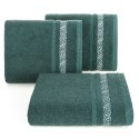 Ręcznik Tessa 30x50 zielony ciemny frotte 500g/m2 Eurofirany Ręcznik Tessa 30x50 zielony ciemny frotte 500g/m2 Eurofirany
