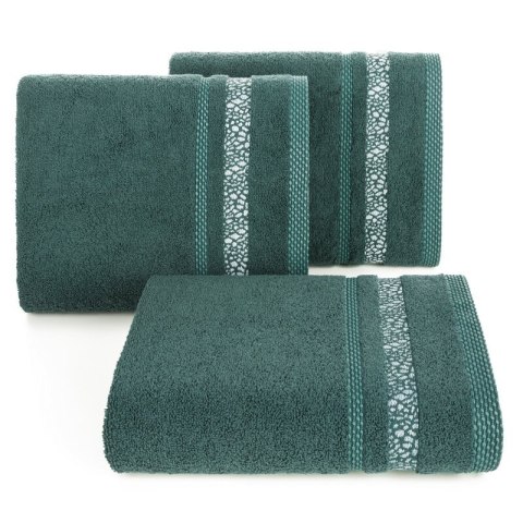 Ręcznik Tessa 30x50 zielony ciemny frotte 500g/m2 Eurofirany Ręcznik Tessa 30x50 zielony ciemny frotte 500g/m2 Eurofirany