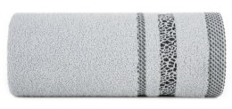 Ręcznik Tessa 50x90 srebrny frotte 500g/m2 Eurofirany