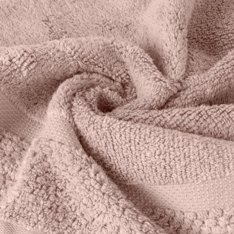 Ręcznik Vilia 50x90 pudrowy różowy frotte 530g/m2 Eurofirany Ręcznik Vilia 50x90 pudrowy różowy frotte 530g/m2 Eurofirany