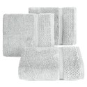 Ręcznik Vilia 50x90 srebrny frotte 530g/m2 Eurofirany Ręcznik Vilia 50x90 srebrny frotte 530g/m2 Eurofirany