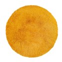 Dywan mata 90 cm Soft Round eco futro okrągły żółty antypoślizgowy Domarex Dywan mata 90 cm Soft Round eco futro okrągły żółty antypoślizgowy Domarex