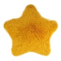 Dywanik mata 60 cm Soft Star gwiazda eko futro żółty antypoślizgowy Domarex Dywanik mata 60 cm Soft Star gwiazda eko futro żółty antypoślizgowy Domarex