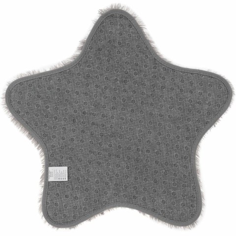 Dywanik mata 60 cm Soft Star gwiazda eko futro żółty antypoślizgowy Domarex Dywanik mata 60 cm Soft Star gwiazda eko futro żółty antypoślizgowy Domarex