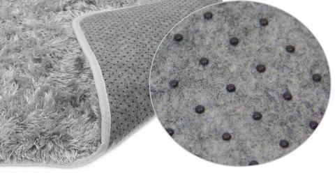 Dywanik mata 60 cm Soft Star gwiazda eko futro żółty antypoślizgowy Domarex Dywanik mata 60 cm Soft Star gwiazda eko futro żółty antypoślizgowy Domarex