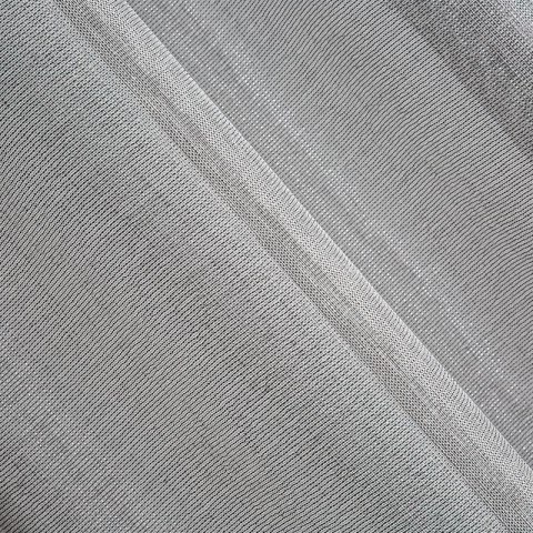 Firana 140x250 Elicja szara ze srebrną nicią gotowa na przelotkach Eurofirany Firana 140x250 Elicja szara ze srebrną nicią gotowa na przelotkach Eurofirany