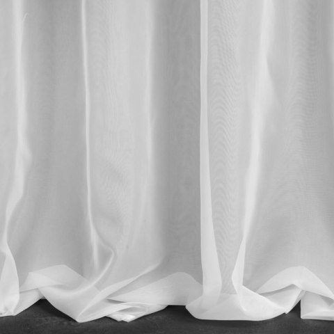 Firana 300x300 Simone biała z gładkiego woalu gotowa na taśmie Eurofirany Firana 300x300 Simone biała z gładkiego woalu gotowa na taśmie Eurofirany