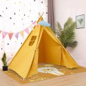 Namiot domek Teepee tipi 120x120x160 cm miodowy Domarex Namiot domek Teepee tipi 120x120x160 cm miodowy Domarex