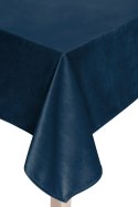 Obrus 140x180 Soft granatowy welurowy Obrus 140x180 Soft granatowy welurowy
