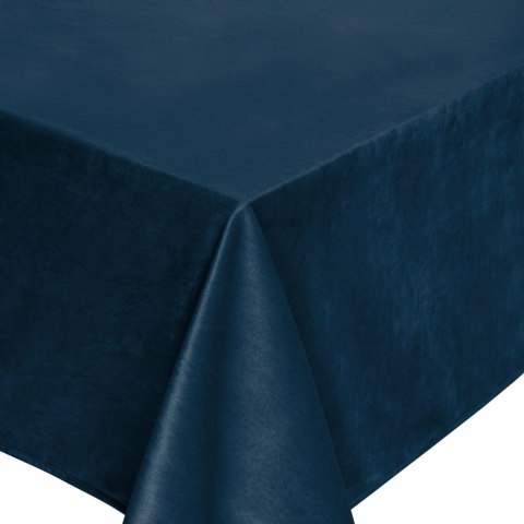 Obrus 140x180 Soft granatowy welurowy Obrus 140x180 Soft granatowy welurowy