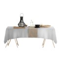 Obrus 140x220 Viva srebrny plamoodporny Obrus 140x220 Viva srebrny plamoodporny