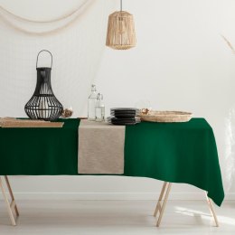 Obrus bieżnik 40x140 Viva zielony butelkowy plamoodporny