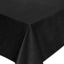 Obrus bieżnik 60x120 Soft czarny welurowy Obrus bieżnik 60x120 Soft czarny welurowy