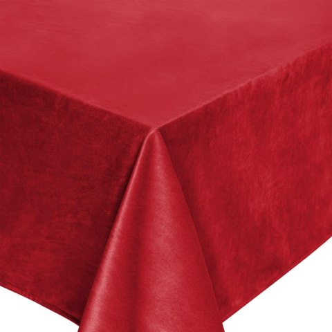 Obrus bieżnik 60x120 Soft czerwony welurowy Obrus bieżnik 60x120 Soft czerwony welurowy