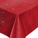 Obrus bieżnik dekoracyjny 40x180 Shiny czerwony butelkowy welurowy z kryształkami Obrus bieżnik dekoracyjny 40x180 Shiny czerwony butelkowy welurowy z kryształkami