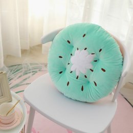 Poduszka Yummy 35 cm owoc kiwi zielona pluszowa Domarex