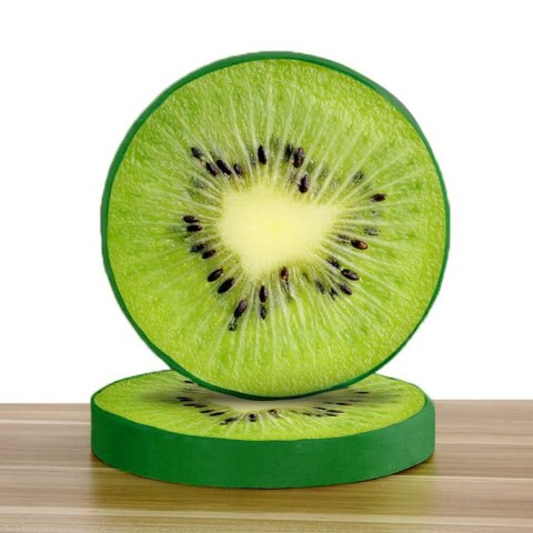 Poduszka okrągła Illusione 40x7 kiwi zielona siedzisko na krzesło welurowa Domarex Poduszka okrągła Illusione 40x7 kiwi zielona siedzisko na krzesło welurowa Domarex