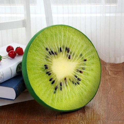 Poduszka okrągła Illusione 40x7 kiwi zielona siedzisko na krzesło welurowa Domarex Poduszka okrągła Illusione 40x7 kiwi zielona siedzisko na krzesło welurowa Domarex