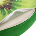 Poduszka okrągła Illusione 40x7 kiwi zielona siedzisko na krzesło welurowa Domarex Poduszka okrągła Illusione 40x7 kiwi zielona siedzisko na krzesło welurowa Domarex