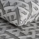Pościel bawełniana 220x200 Sara 28 Geometria szara Eurofirany Pościel bawełniana 220x200 Sara 28 Geometria szara Eurofirany
