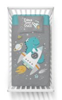 Pościel bawełniana 90x120 Kosmos dinozaur szara 4279 B Mayamoo 20 Pościel bawełniana 90x120 Kosmos dinozaur szara 4279 B Mayamoo 20
