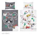 Pościel bawełniana 90x120 Ulica straż pożarna policja szara 4280 B Mayamoo 20 Pościel bawełniana 90x120 Ulica straż pożarna policja szara 4280 B Mayamoo 20