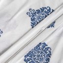 Pościel jersey 180x200 Ornamenty biała granatowa 2203 JERSEYLOVE Pościel jersey 180x200 Ornamenty biała granatowa 2203 JERSEYLOVE