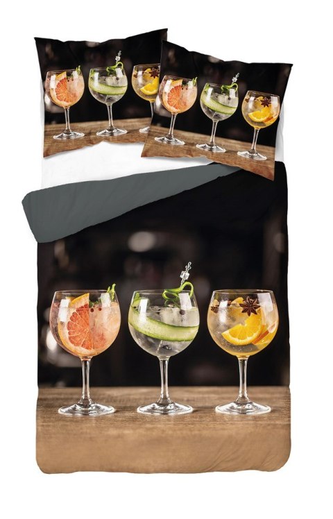 Pościel z mikrofibry 3D 160x200 Kolorowe drinki czarna kolorowa 4187 A Magic 2 Pościel z mikrofibry 3D 160x200 Kolorowe drinki czarna kolorowa 4187 A Magic 2