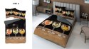 Pościel z mikrofibry 3D 160x200 Kolorowe drinki czarna kolorowa 4187 A Magic 2 Pościel z mikrofibry 3D 160x200 Kolorowe drinki czarna kolorowa 4187 A Magic 2