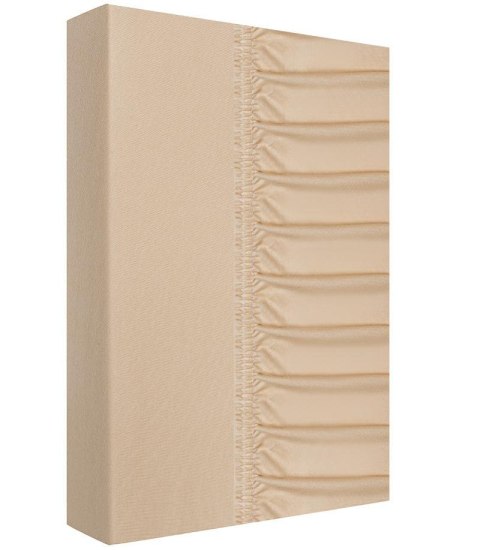 Prześcieradło jersey z gumką 90x200 kość słoniowa 160g/m2 Zaratex Prześcieradło jersey z gumką 90x200 kość słoniowa 160g/m2 Zaratex