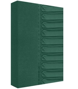 Prześcieradło jersey z gumką 90x200 zielone 160g/m2 Zaratex
