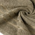 Komplet ręczników 2 szt Loca brązowy upominkowy frotte 480g/m2 Eurofirany Komplet ręczników 2 szt Loca brązowy upominkowy frotte 480g/m2 Eurofirany