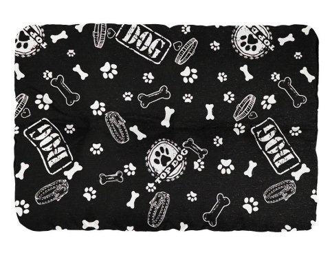 Legowisko mata dla psa 50x70 Pet Sense top dog czarna biała poducha Doggy Legowisko mata dla psa 50x70 Pet Sense top dog czarna biała poducha Doggy