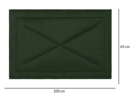 Legowisko mata dla psa 65x100 Charlie Velvet zielone Doggy