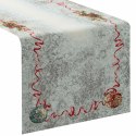 Obrus bieżnik 40x100 gobelinowy popielaty kolorowy świąteczny Eurofirany Obrus bieżnik 40x100 gobelinowy popielaty kolorowy świąteczny Eurofirany