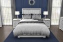 Pościel bawełniana 140x200 Glamour 018 szara czarna geometria z jedną poszewką Faro 01 Pościel bawełniana 140x200 Glamour 018 szara czarna geometria z jedną poszewką Faro 01
