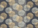 Pościel bawełniana 140x200 kłębek szara brązowa 1500N Classic Pościel bawełniana 140x200 kłębek szara brązowa 1500N Classic