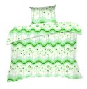 Pościel bawełniana 140x200 lizaki zielona 322N Classic Pościel bawełniana 140x200 lizaki zielona 322N Classic