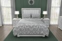 Pościel bawełniana 160x200 Glamour 020 szara ornamenty Faro 01 Pościel bawełniana 160x200 Glamour 020 szara ornamenty Faro 01
