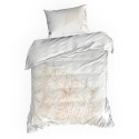 Pościel satynowa 160x200 Blanca 8 biała złota liście Limited Collection Eurofirany Pościel satynowa 160x200 Blanca 8 biała złota liście Limited Collection Eurofirany