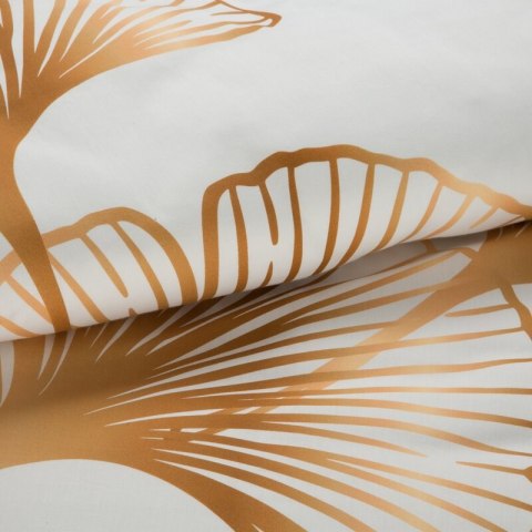 Pościel satynowa 220x200 Blanca 10 biała złota liście geometria Limited Collection Eurofirany Pościel satynowa 220x200 Blanca 10 biała złota liście geometria Limited Collection Eurofirany