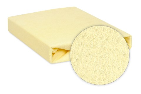 Prześcieradło nieprzemakalne 160x200 ekri 02 frotte z gumką podkład Matex Prześcieradło nieprzemakalne 160x200 ekri 02 frotte z gumką podkład Matex
