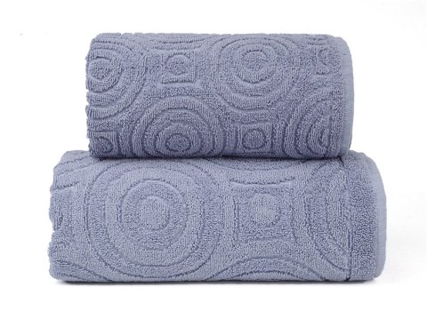 Ręcznik Emma 2 70x140 popielaty 500g/m2 frotte Greno Ręcznik Emma 2 70x140 popielaty 500g/m2 frotte Greno