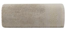 Ręcznik Kamela 50x90 beżowy frotte 520g/m2 Eurofirany