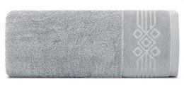 Ręcznik Kamela 50x90 srebrny frotte 520g/m2 Eurofirany