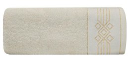 Ręcznik Kamela 70x140 kremowy frotte 520g/m2 Eurofirany